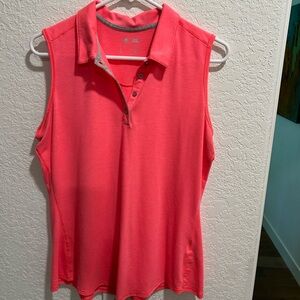 Adidas sleeveless Polo